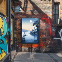 Tranquil Coastal Evening Poster PosterGoat