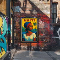 Haiti A Vibrant Tribute Poster
