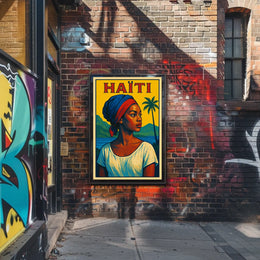 Haiti A Vibrant Tribute Poster