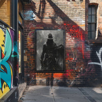 The Mysterious Wanderer Art Print Poster for Home Decor and Travel Enthusiasts PosterGoat