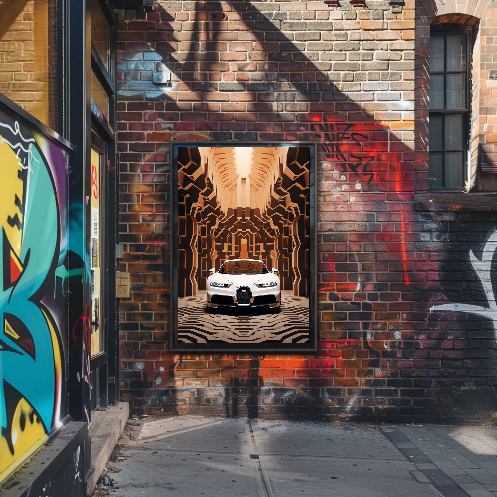 Futuristic Elegance Poster