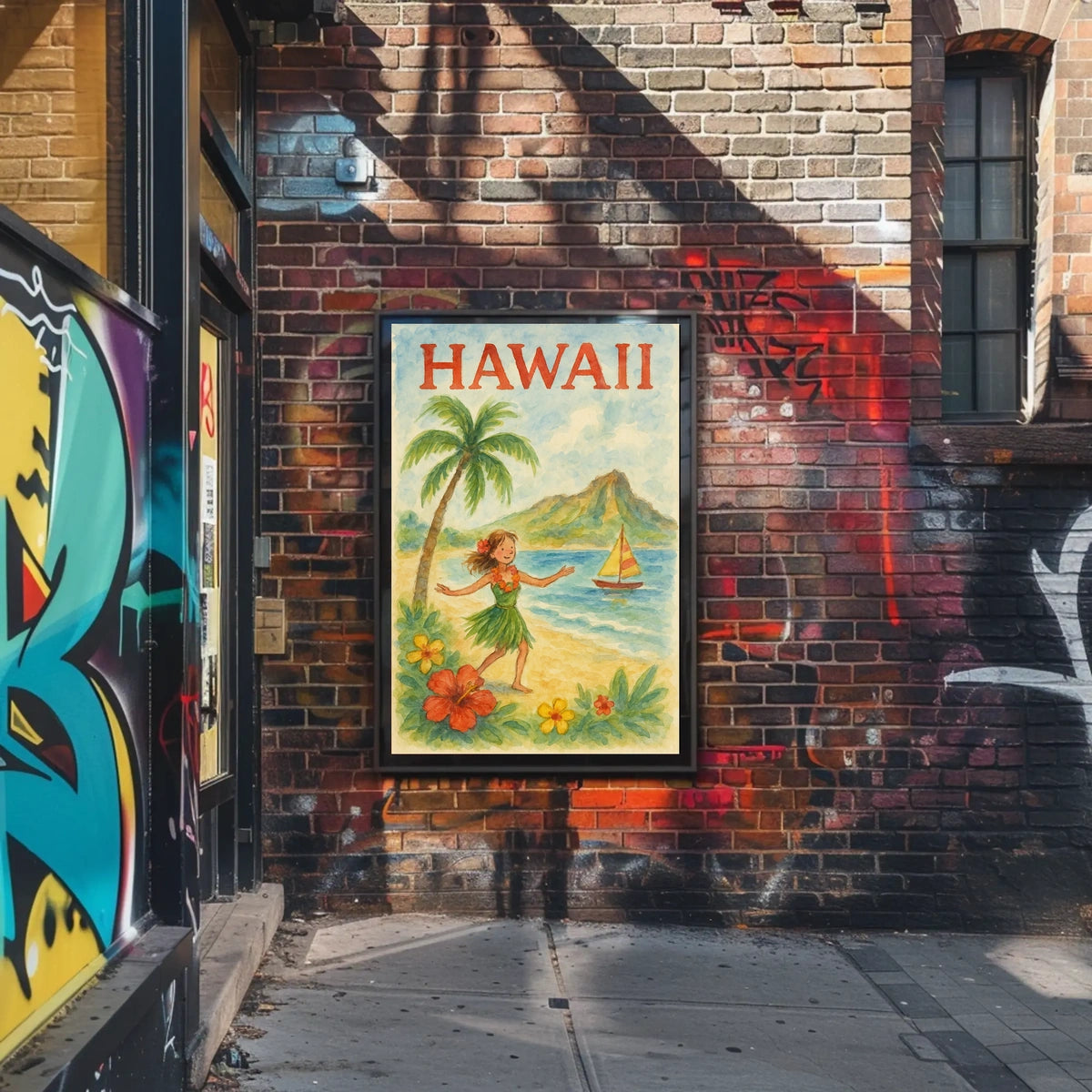 Hawaiian Paradise Poster