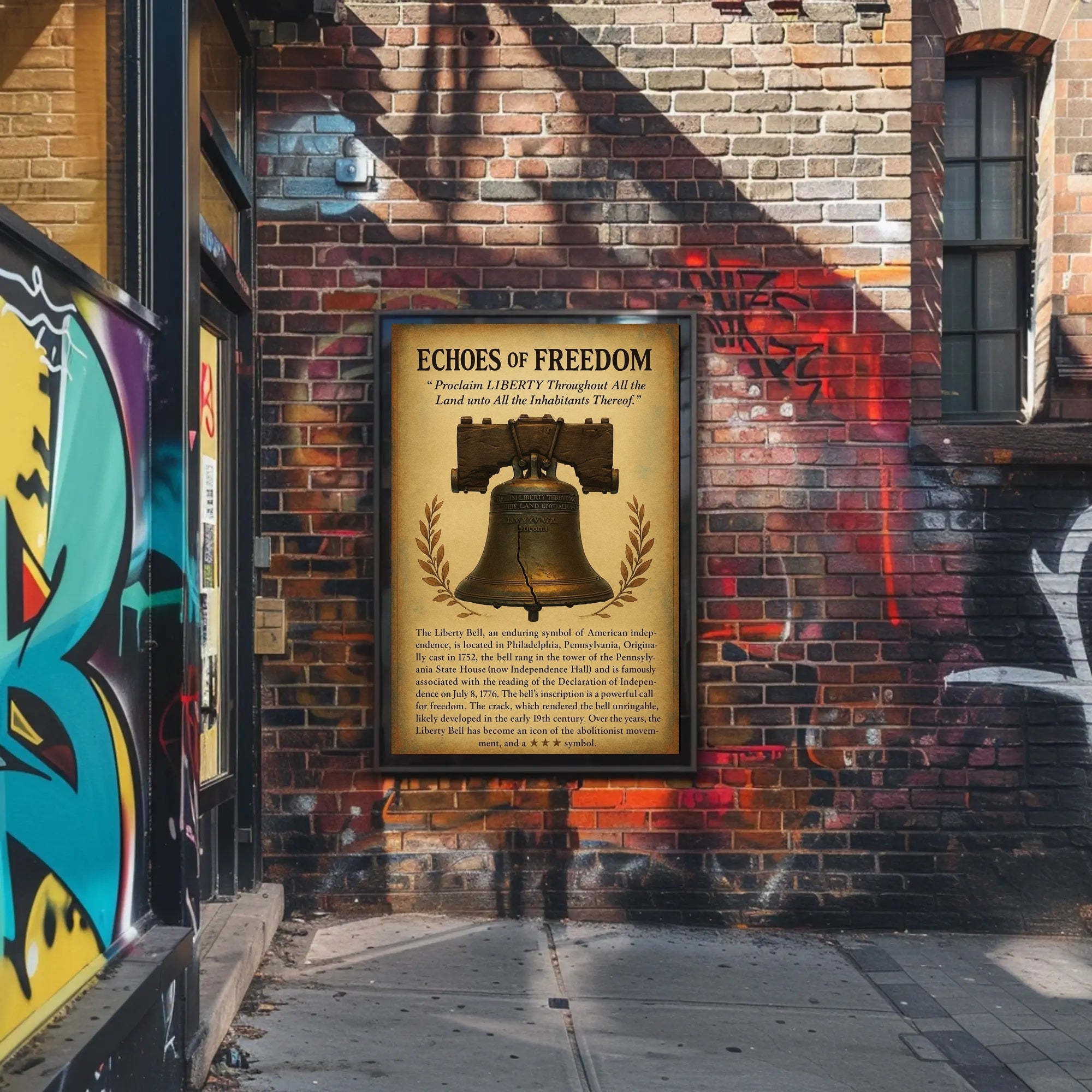 Echoes of Freedom Poster PosterGoat