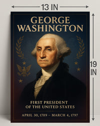 George Washington 1st President Poster PosterGoat