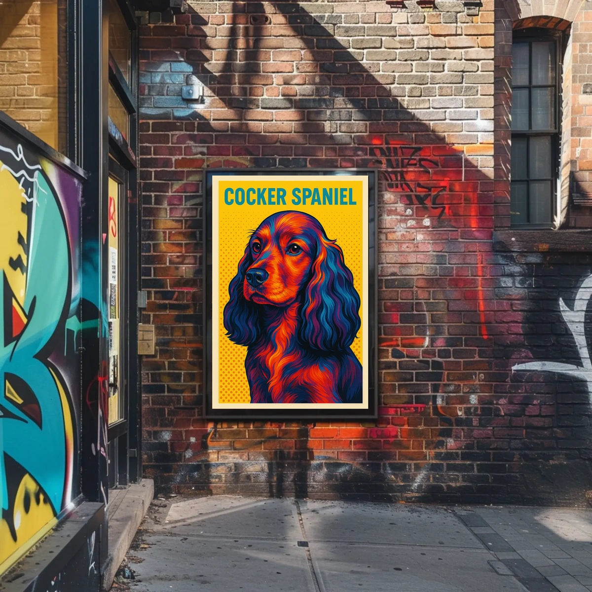 Cocker Spaniel Art Poster