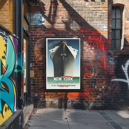 Transatlantic Ocean Liner Poster Vintage Travel Wall Art