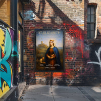 St. Elizabeth The Compassionate Healer Poster PosterGoat