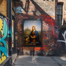 St. Elizabeth The Compassionate Healer Poster PosterGoat