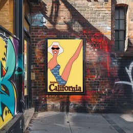 Playful Summer Vibes Pop Culture Poster