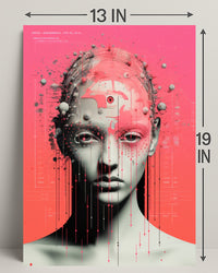 Futuristic Mindscape Poster