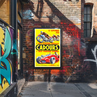 Cadours International Racing Event 1954 Poster