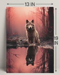 Reflections Of The Wild Poster PosterGoat