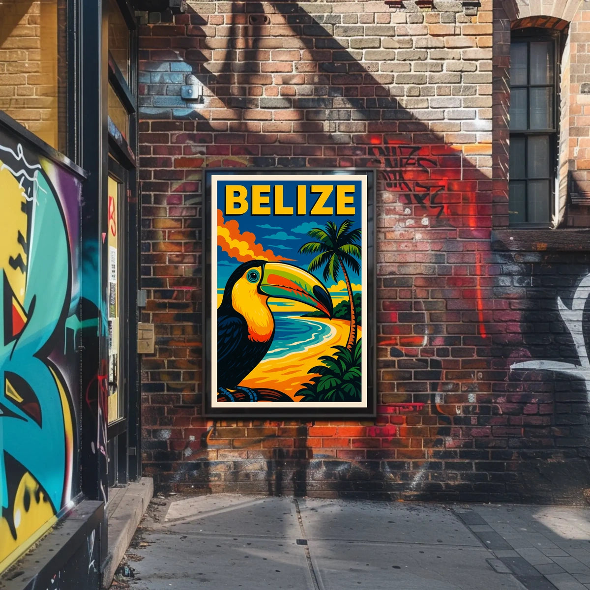 Belize Tropical Paradise Poster