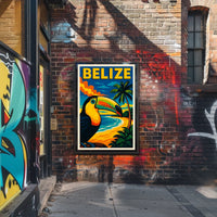 Belize Tropical Paradise Poster