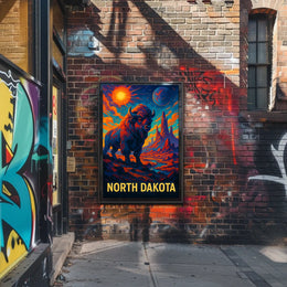 North Dakota Majestic Wilderness Poster