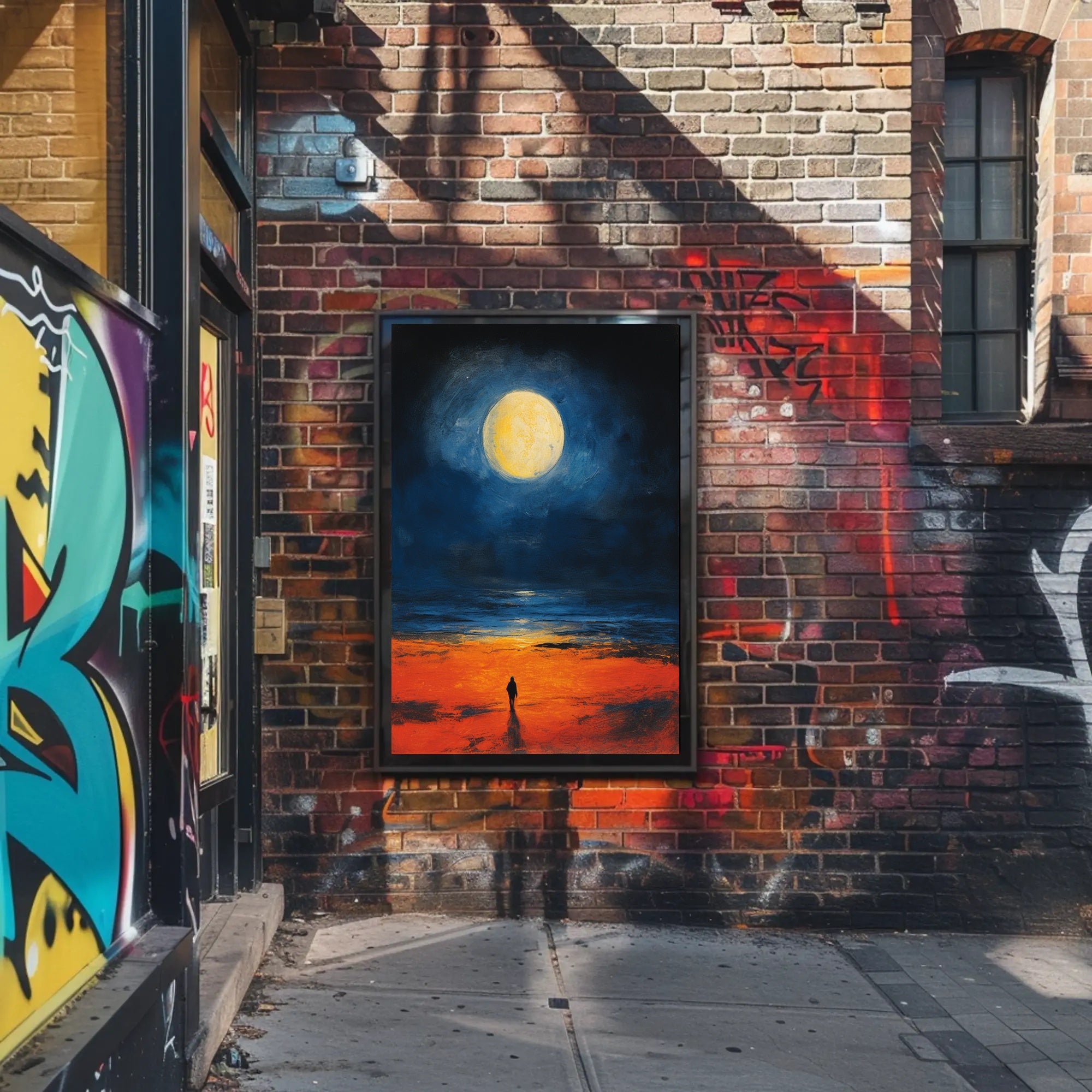 Moonlit Journey Poster