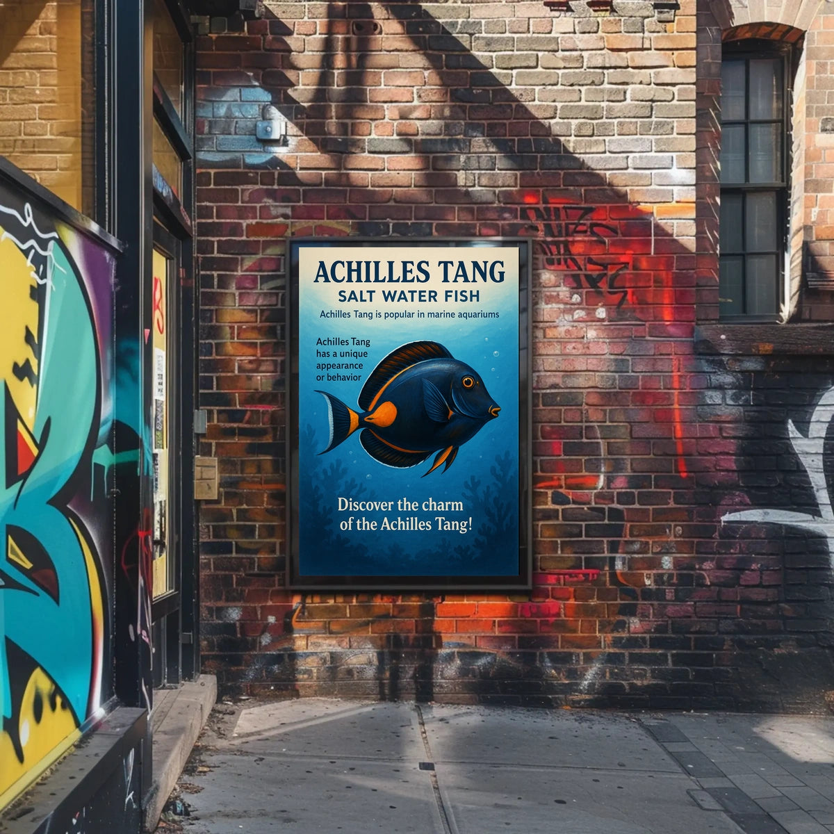 Discover the Charm of the Achilles Tang Poster