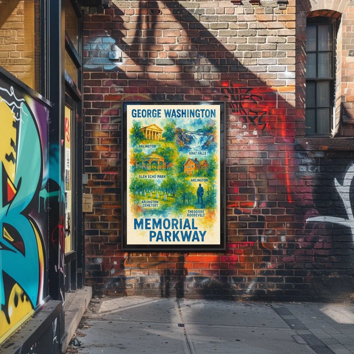 George Washington Memorial Parkway Poster