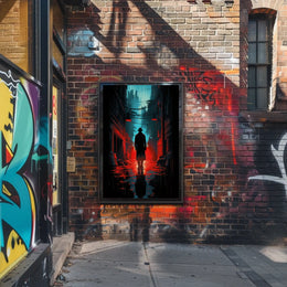 The Mysterious Alleyway Poster