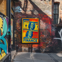 Finance and Currency Art Poster