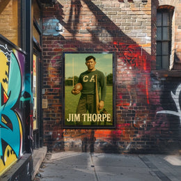 Jim Thorpe Athletic Legend Poster