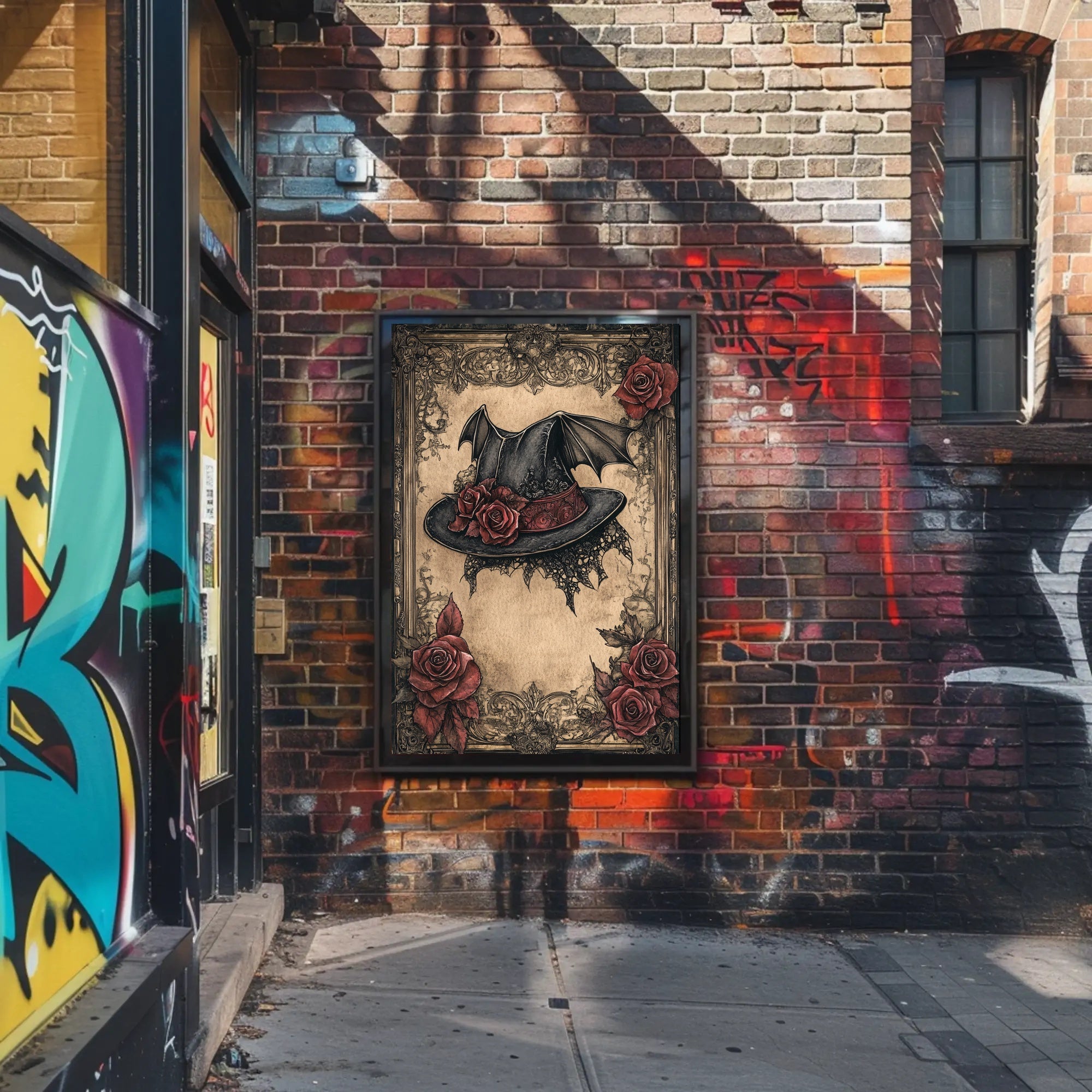 Enchanted Gothic Hat Poster