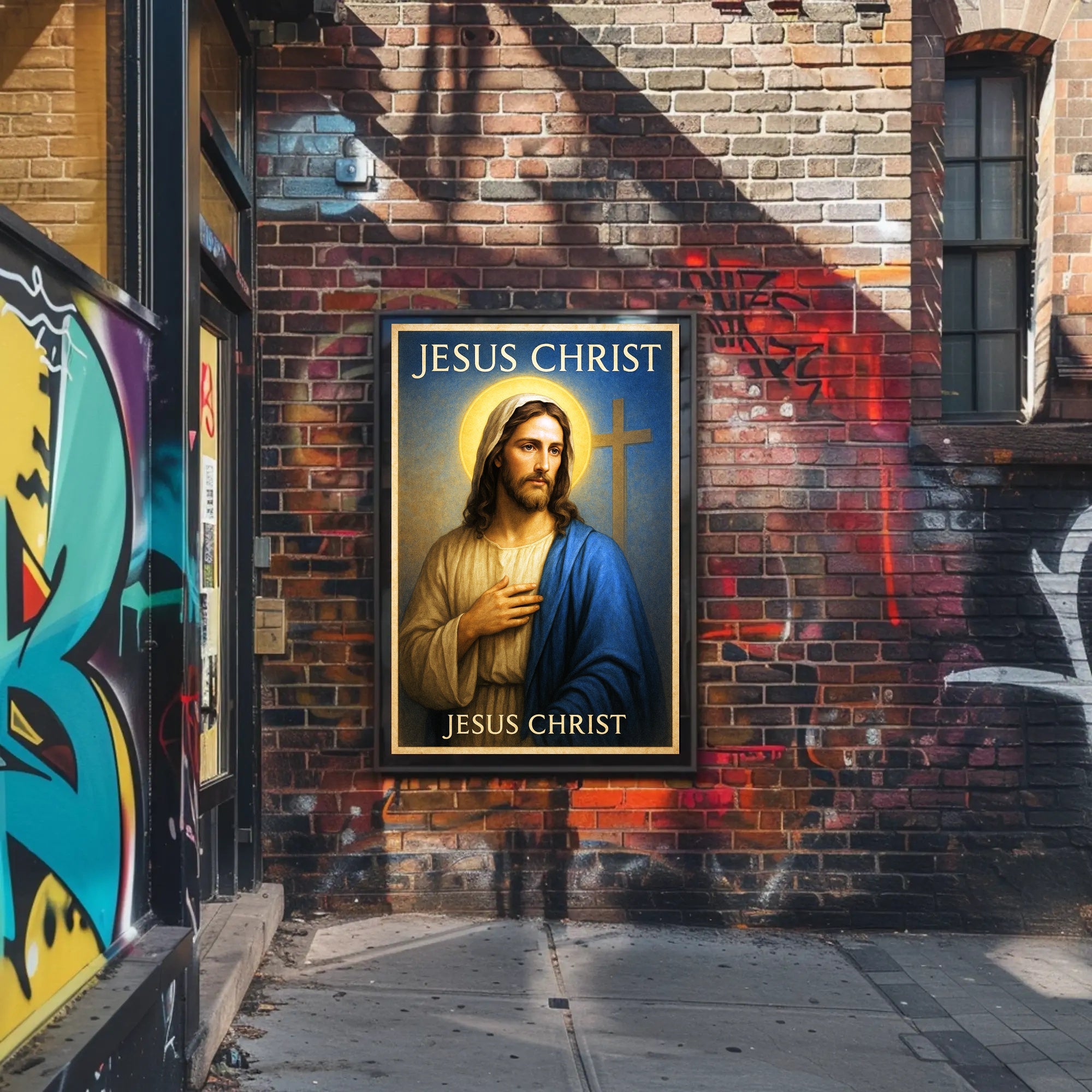 Jesus Christ Poster PosterGoat