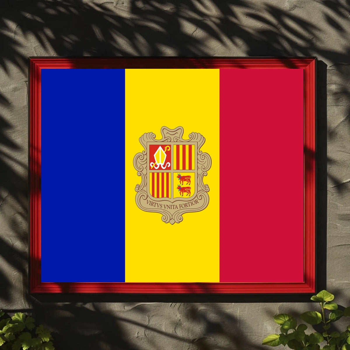 Andorra Flag Poster