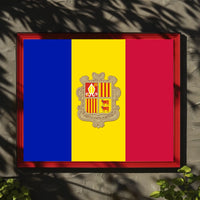 Andorra Flag Poster
