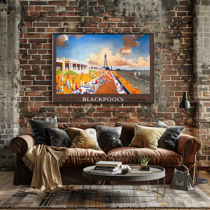 Blackpool New Promenades Poster