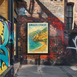 Amalfi Coast Scenic Beauty Poster