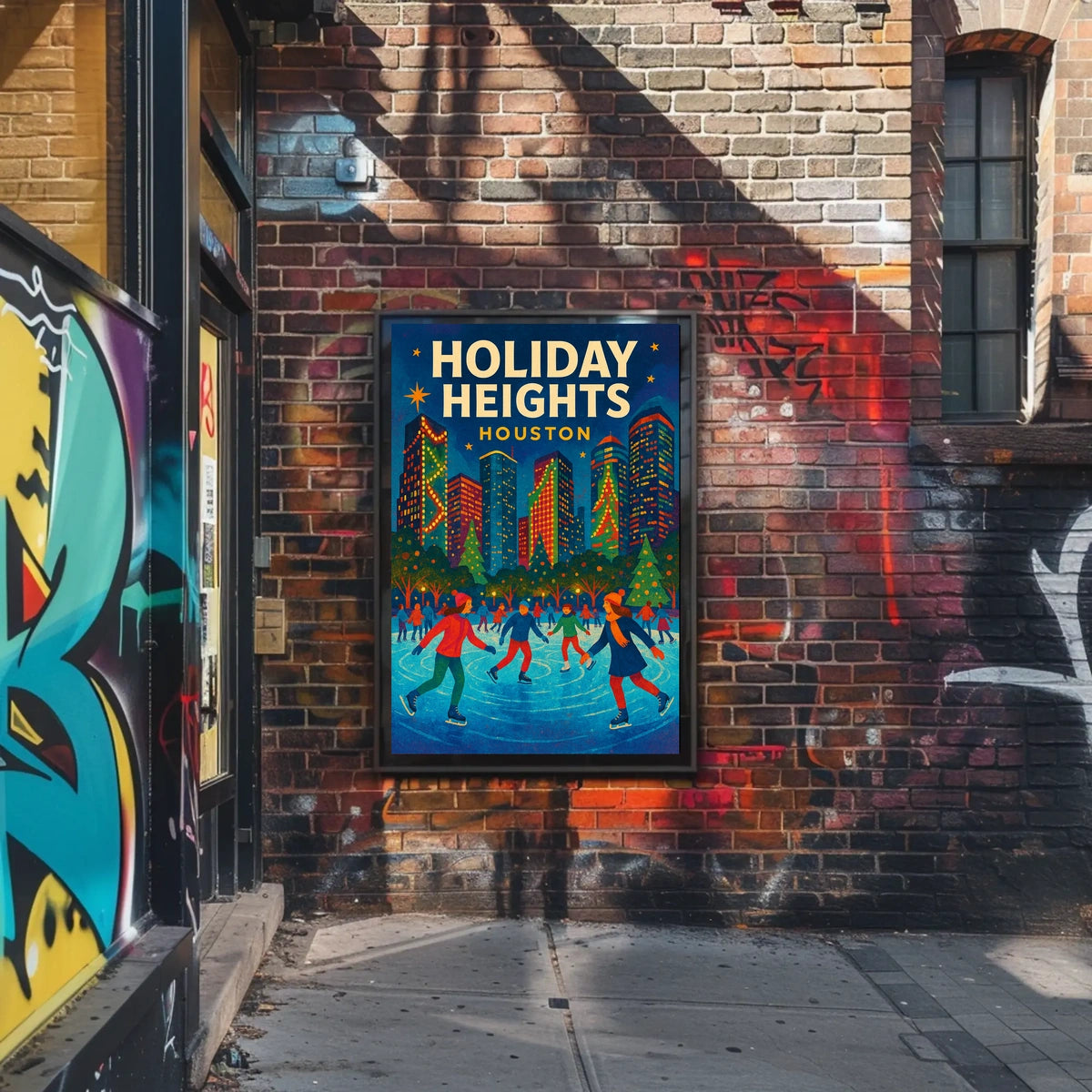 Holiday Heights In Houston Poster