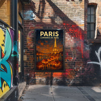 Paris Lumières De Noël Poster