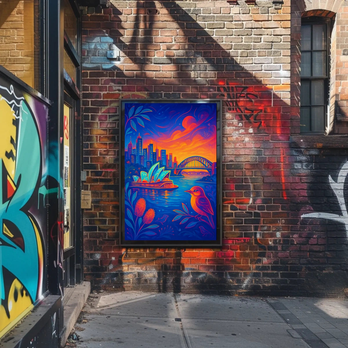 Sydney Skyline at Dusk Poster