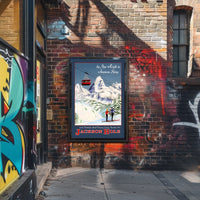 Jackson Hole The New Height in American Skiing Poster