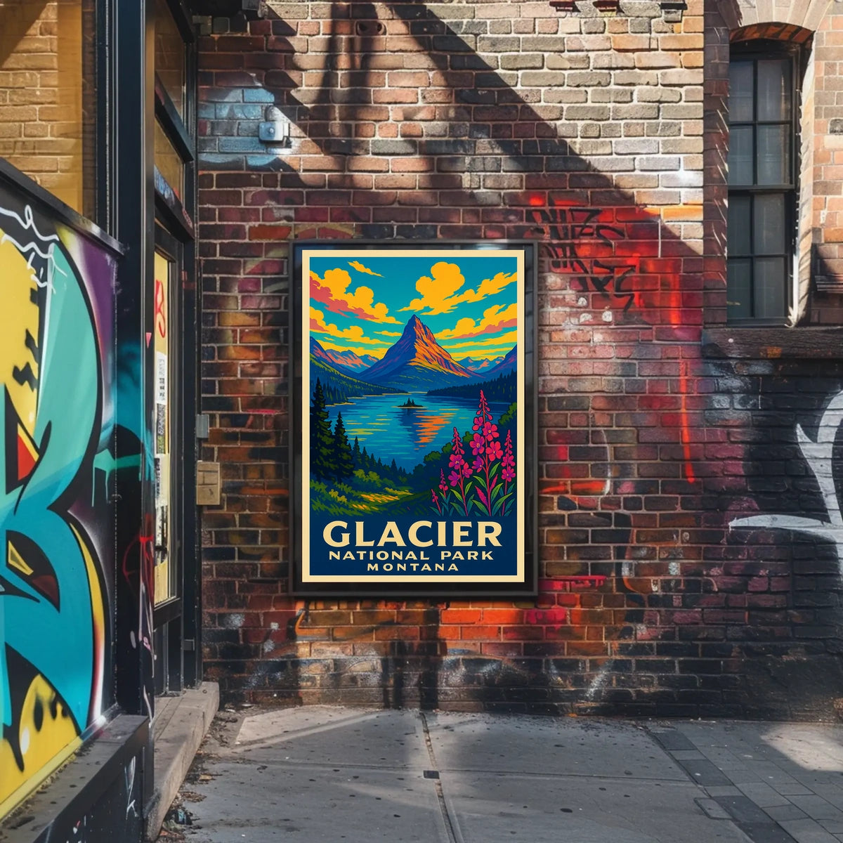 Glacier National Park Montana Poster