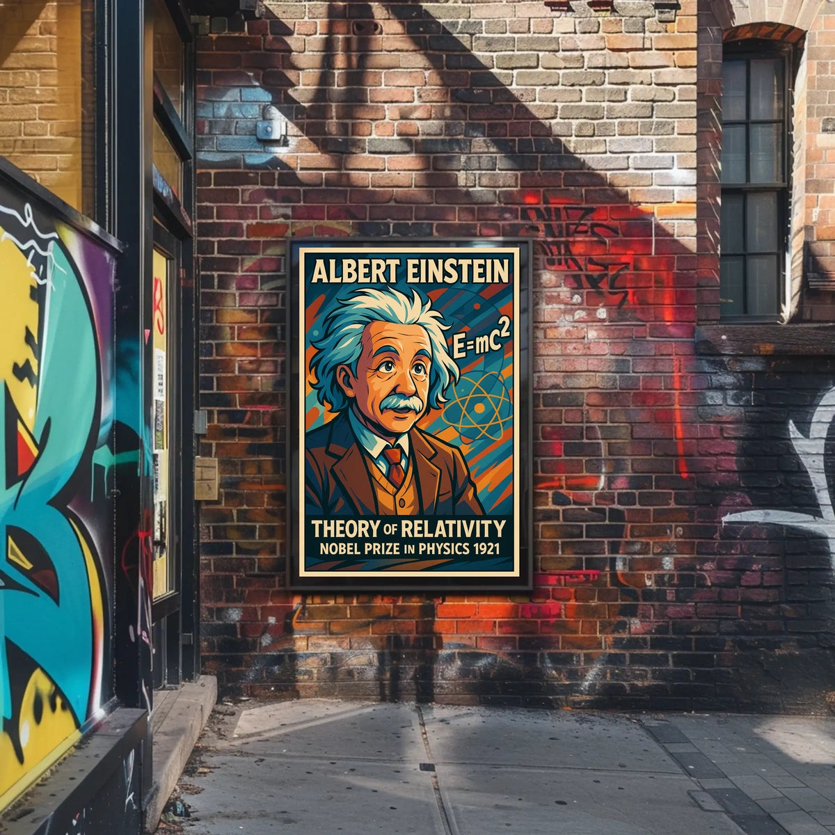 Albert Einstein Theory Of Relativity Poster