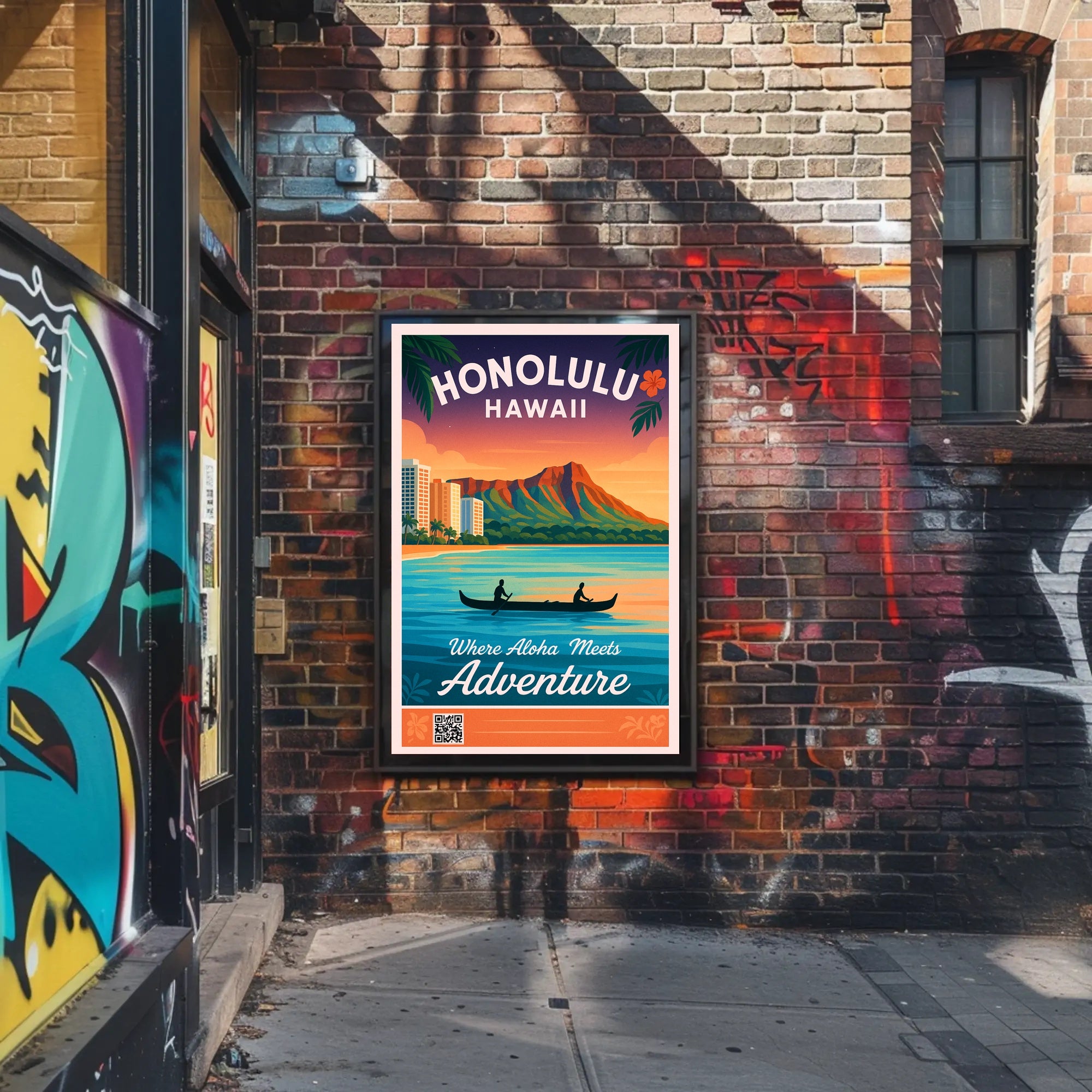 Honolulu Adventure Poster PosterGoat