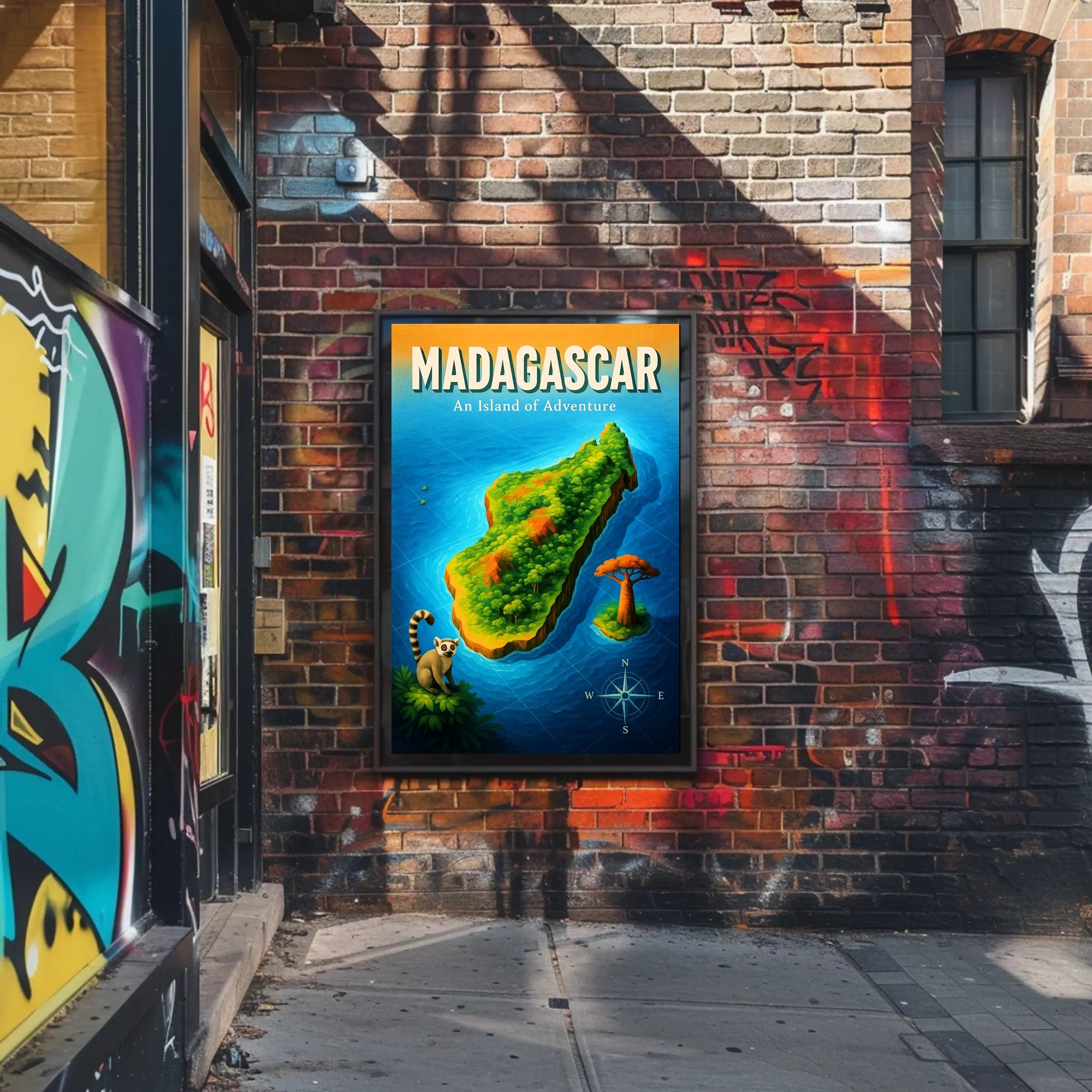Madagascar An Island of Adventure Poster PosterGoat
