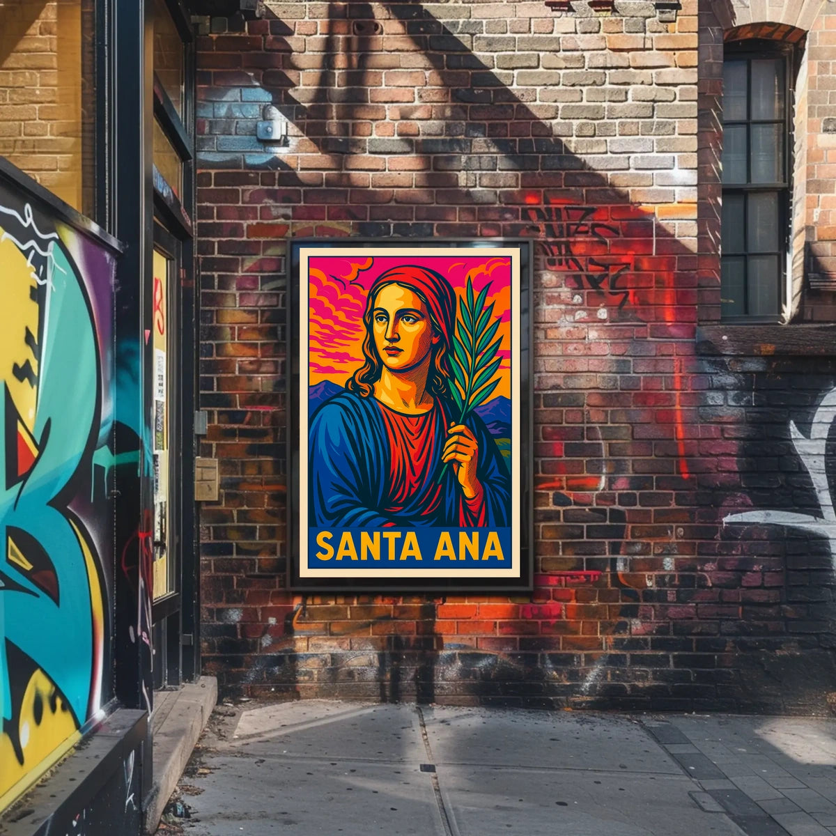 Santa Ana Saint Poster