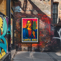 Santa Ana Saint Poster
