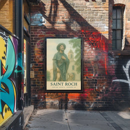 Saint Roch Patron Saint Of Dogs And Poster