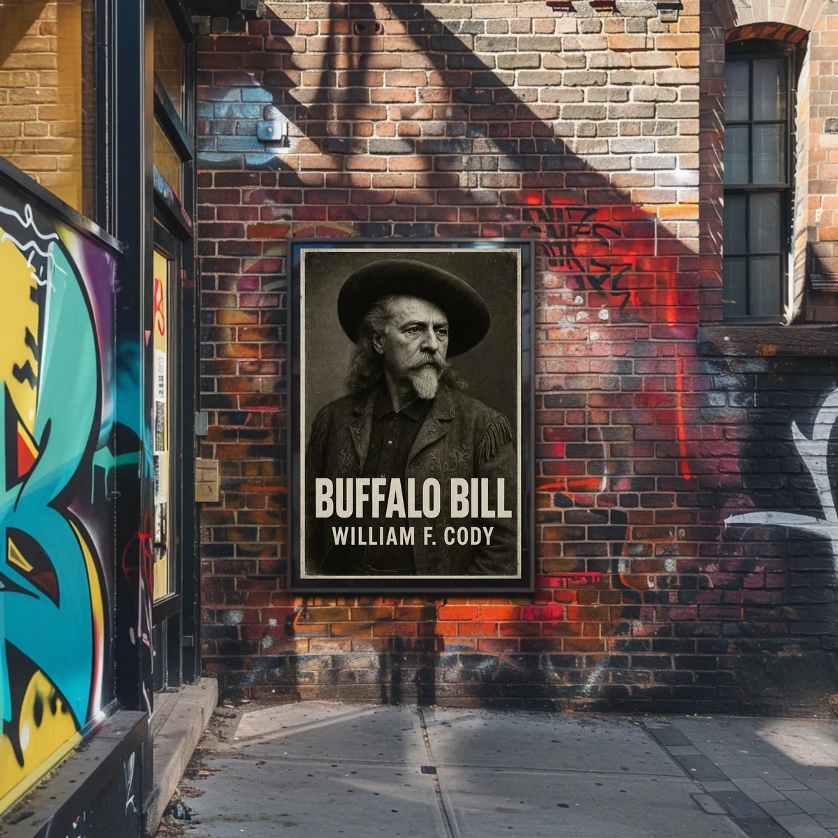 Buffalo Bill's Wild West Heritage Historical Poster