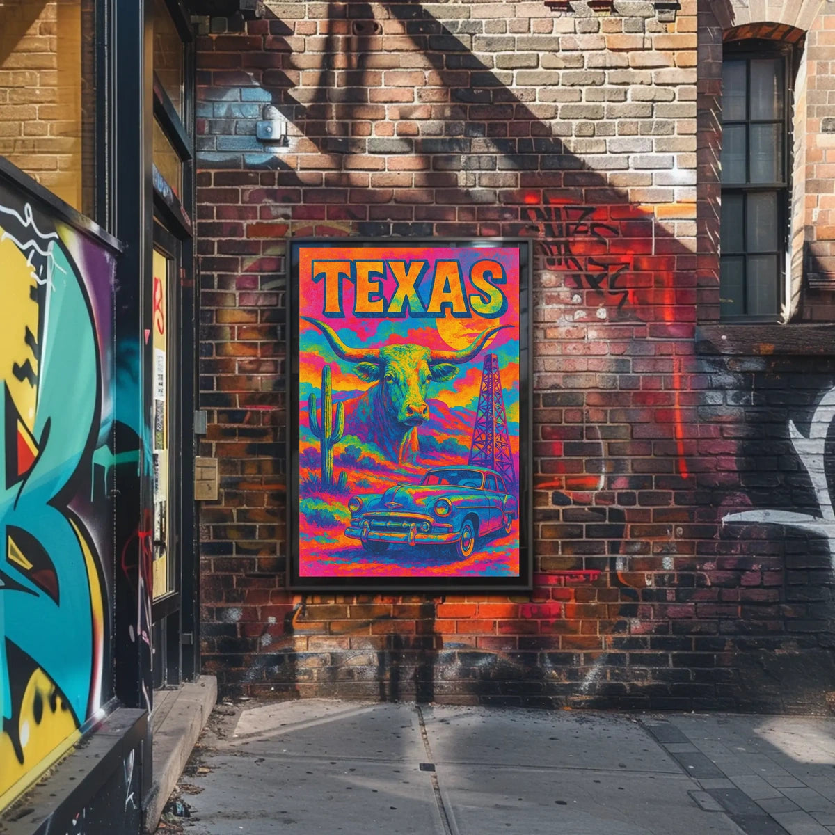 Texas Vibes Poster