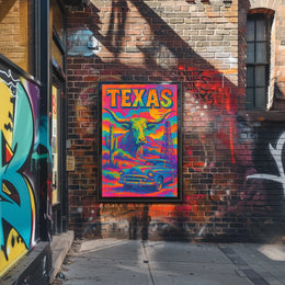Texas Vibes Poster