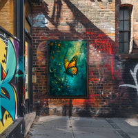 Enchanting Butterfly Scene in Fantasy or Mythology Poster