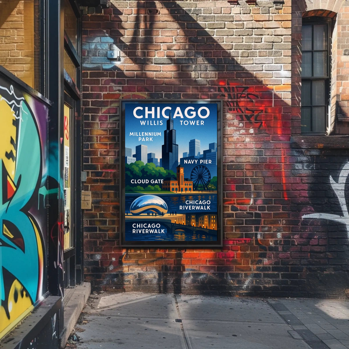 Discover Chicago Poster