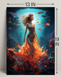 Oceanic Elegance Poster