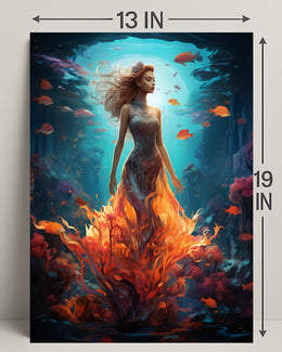 Oceanic Elegance Poster