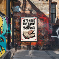 Protect the Constitution Political Propaganda Poster
